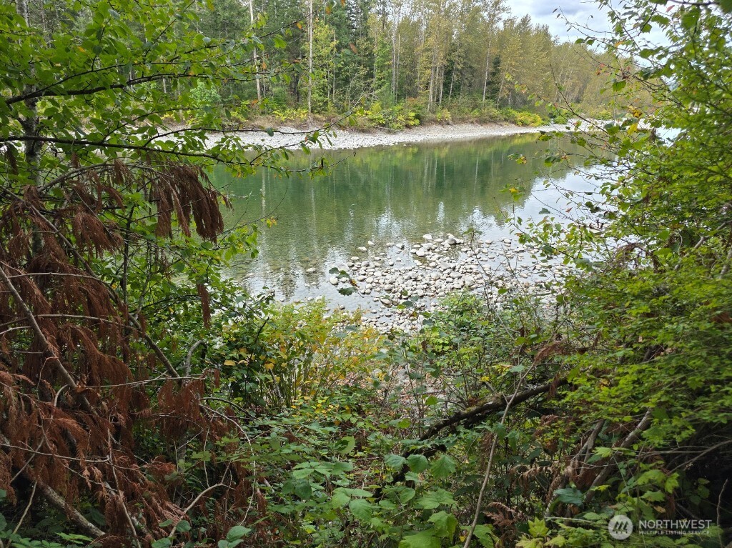 1212 Croft Avenue Gold Bar, WA 98251 - Photo 7 of 14 a view of a garden with a lake and trees