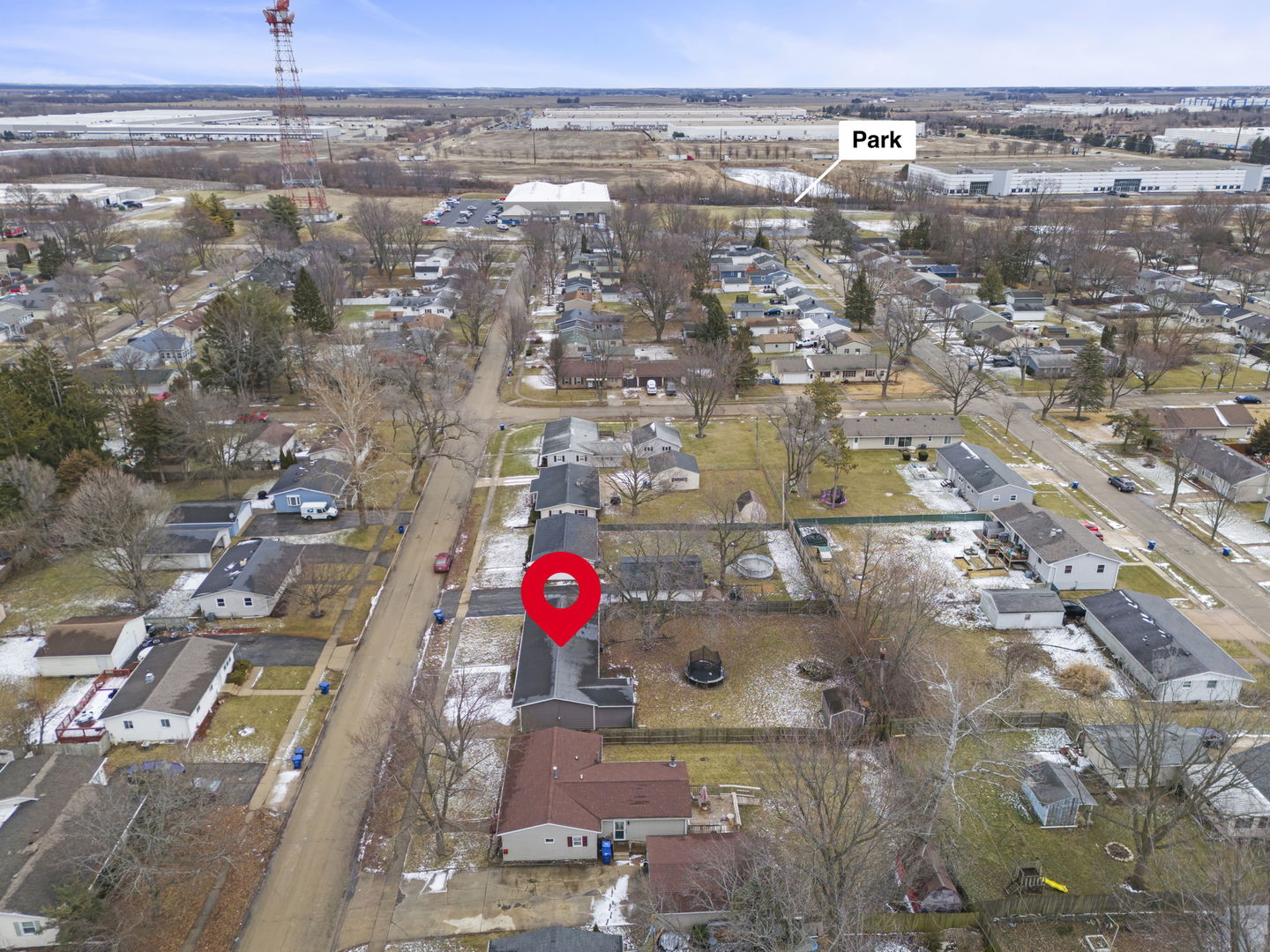 422 Best Avenue DeKalb, IL 60115 - Photo 28 of 34 an aerial view of multiple house