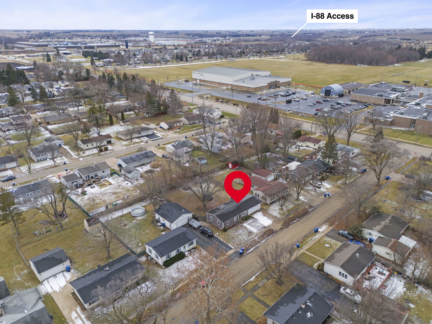 422 Best Avenue DeKalb, IL 60115 - Photo 30 of 34 a view of city and ocean