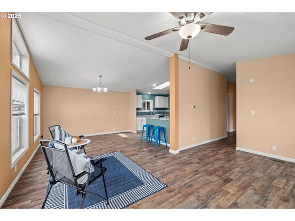 a view interior of a house and livingroom with furniture