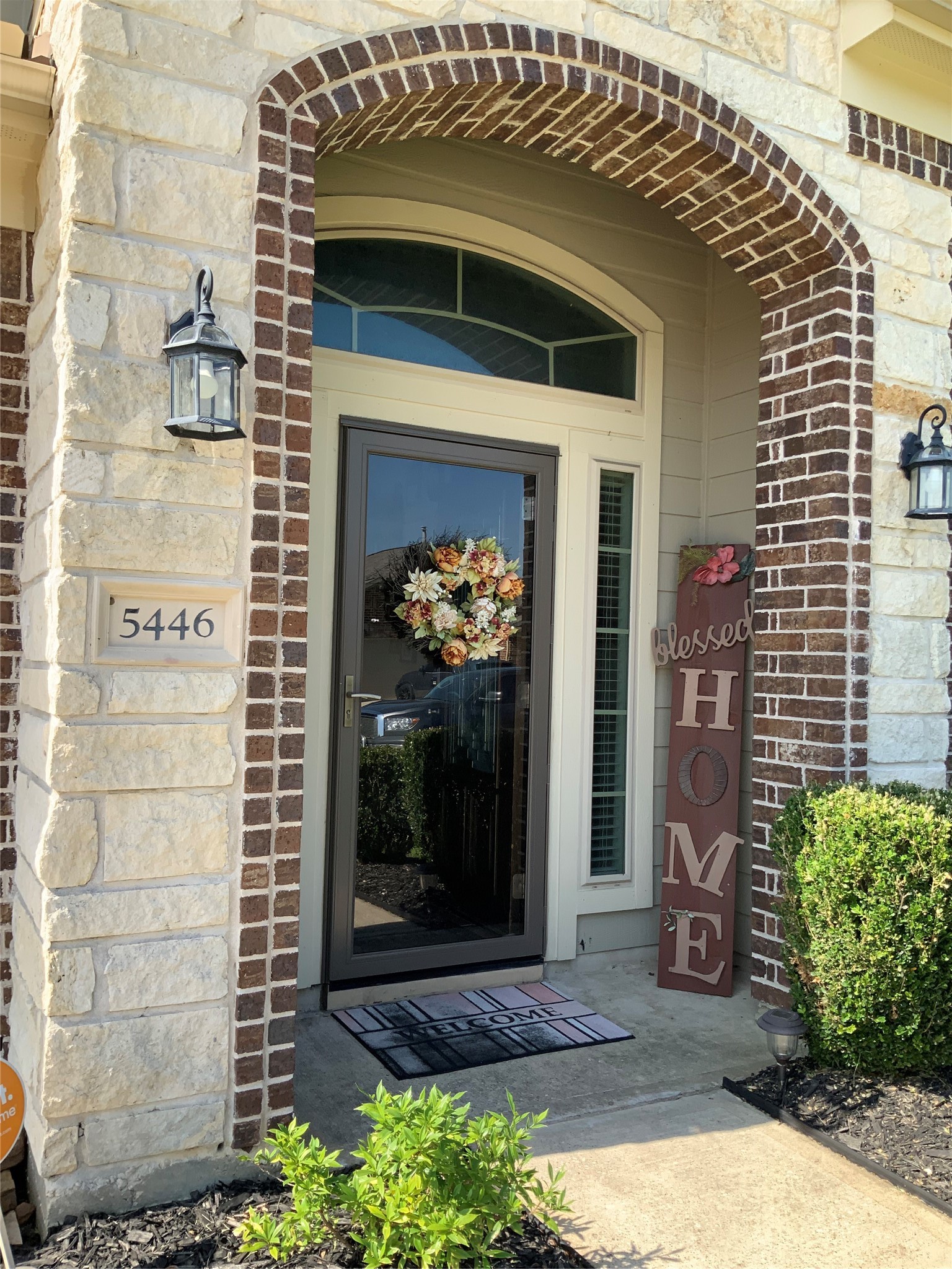 5446 Peppermint Lane Baytown, TX 77521 - Photo 2 of 49 Gorgeous brick and stone combination