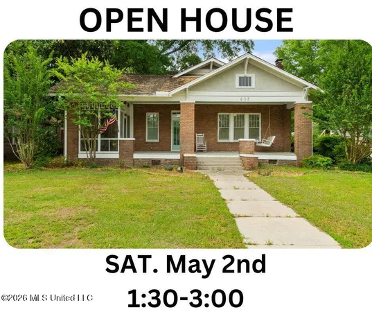 $299,500 | 608 Concart Street, Hattiesburg, MS 39401