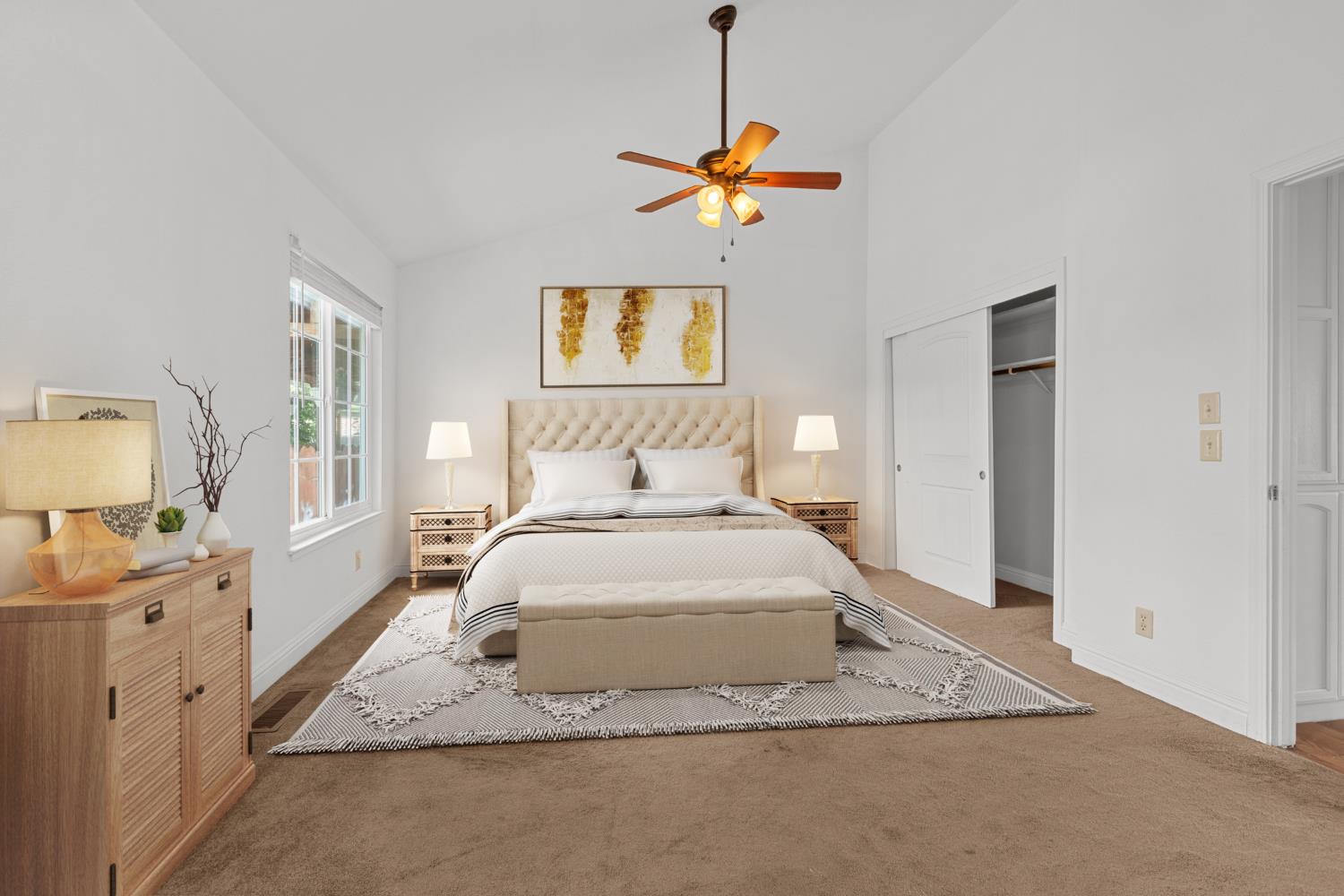 8310 Crotty Way Valley Springs, CA 95252 - Photo 23 of 61 Digitally Staged. Primary bedroom, main floor.