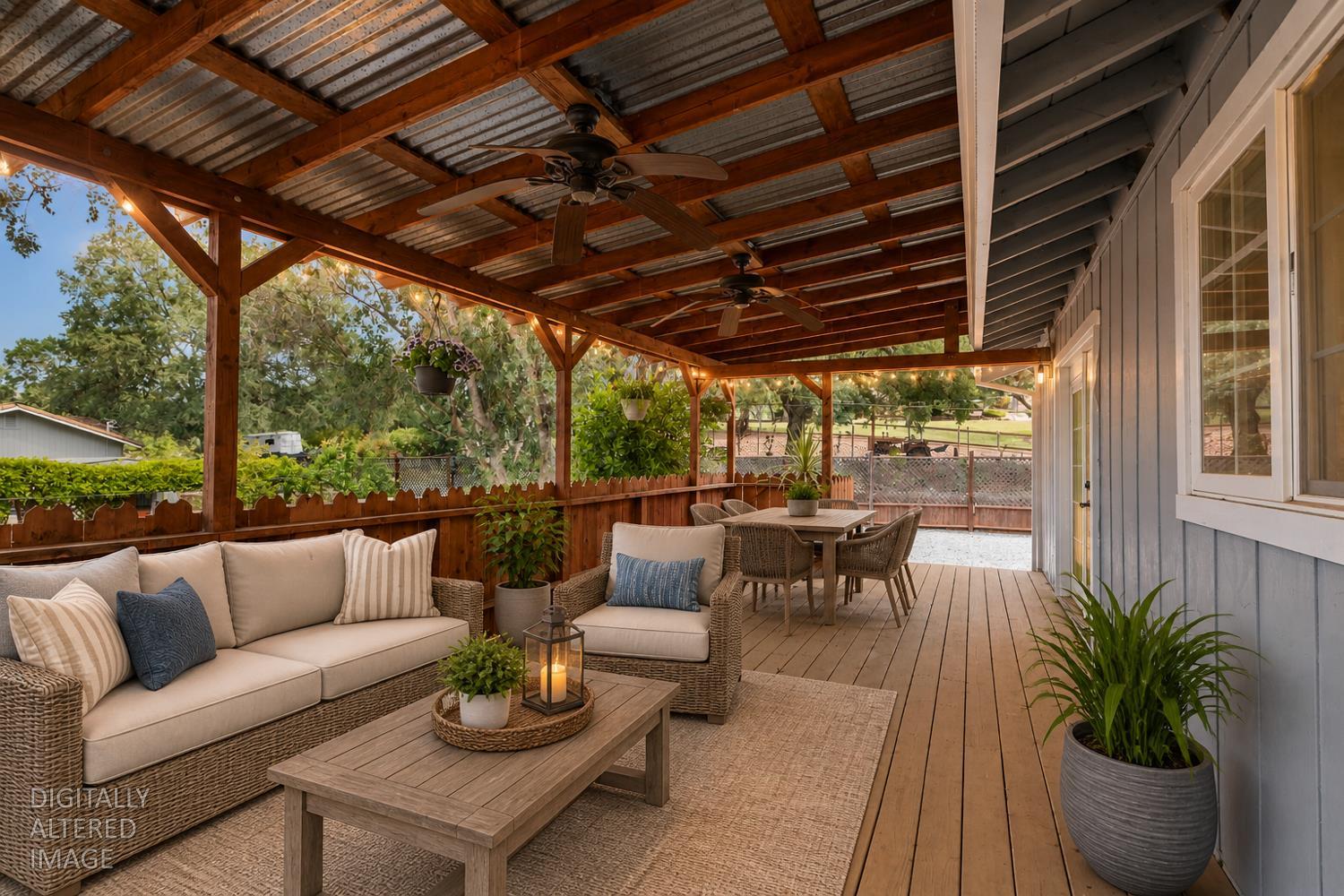 8310 Crotty Way Valley Springs, CA 95252 - Photo 5 of 61 Digitally Staged covered patio!