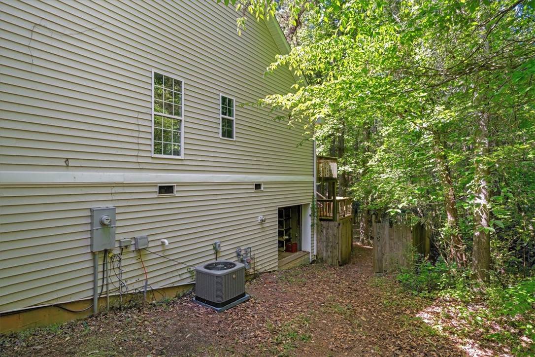 210 Briarcliff Road Central, SC 29630 - Photo 37 of 39 This charming home offers a serene escape with its secluded backyard and lush surroundings.