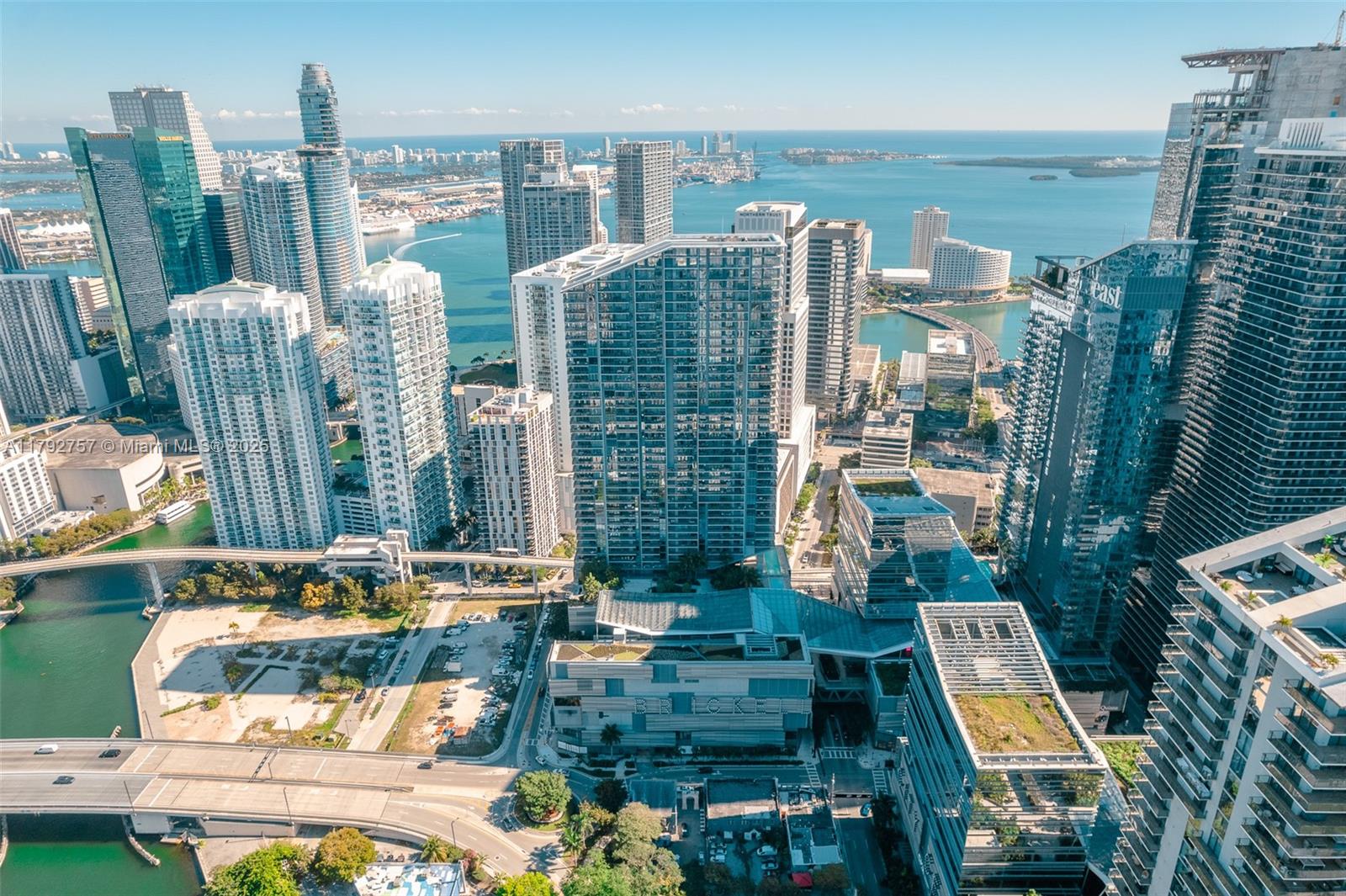 68 Southeast 6th Street, Unit 1204 Miami, FL 33131 - Photo 6 of 48 a view of roof with city view