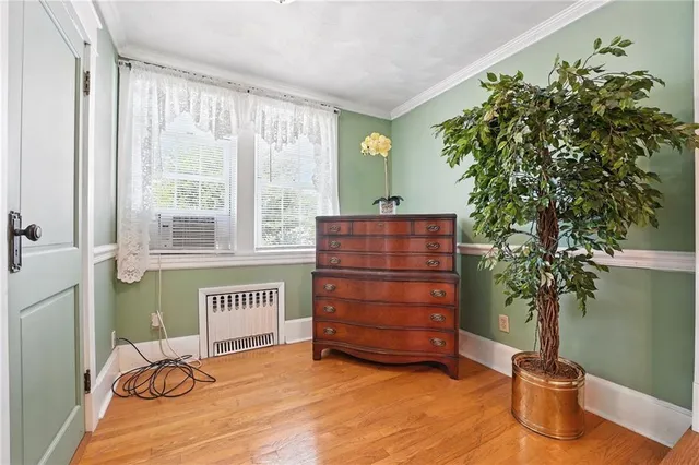a room with furniture and a potted plant