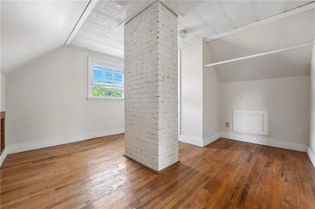 a view of wooden floor