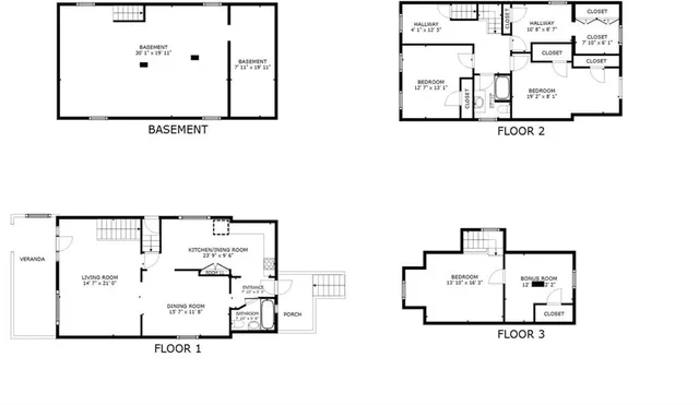 a picture of a bench in room