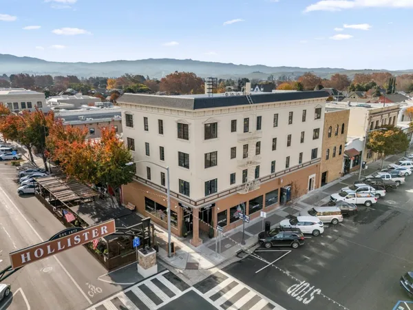 a view of a building with city view