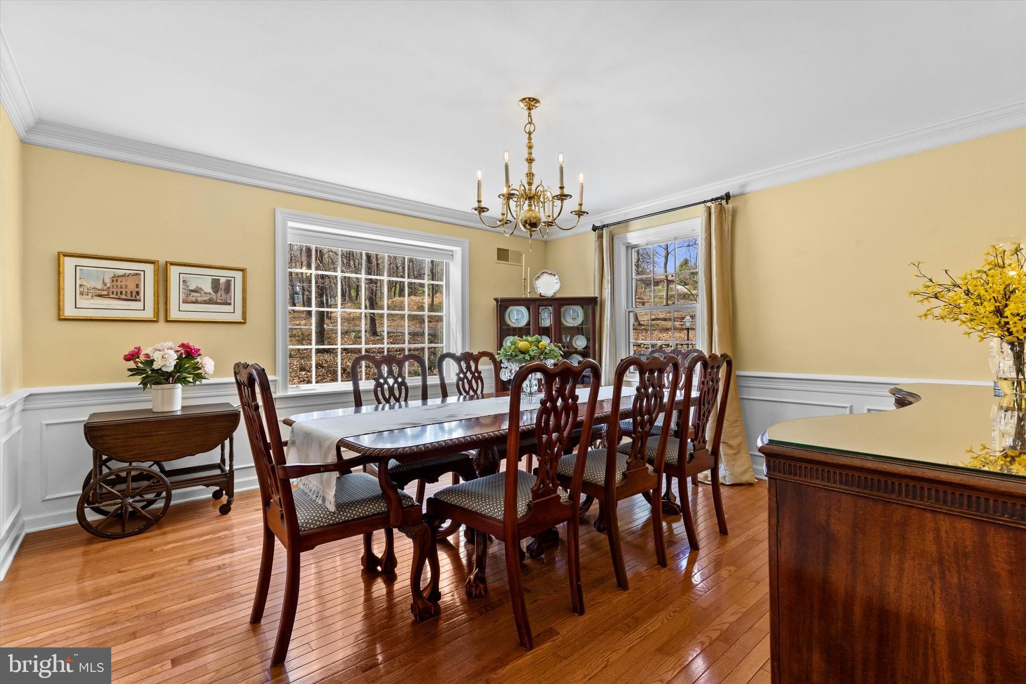 1979 Alcott Road York, PA 17402 - Photo 25 of 115 a view of a dining room with furniture window and wooden floor