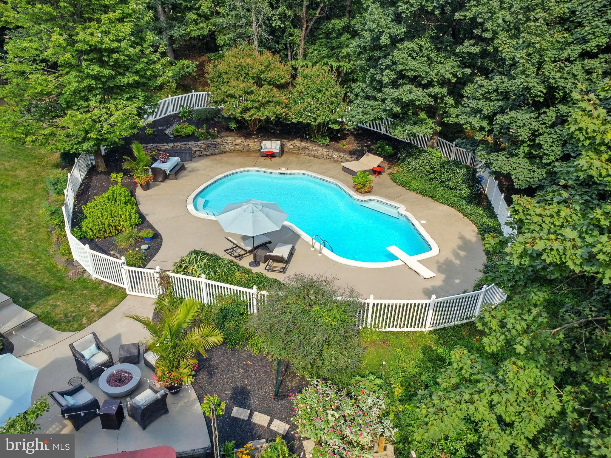 1979 Alcott Road York, PA 17402 - Photo 7 of 115 an aerial view of a house with swimming pool and outdoor space