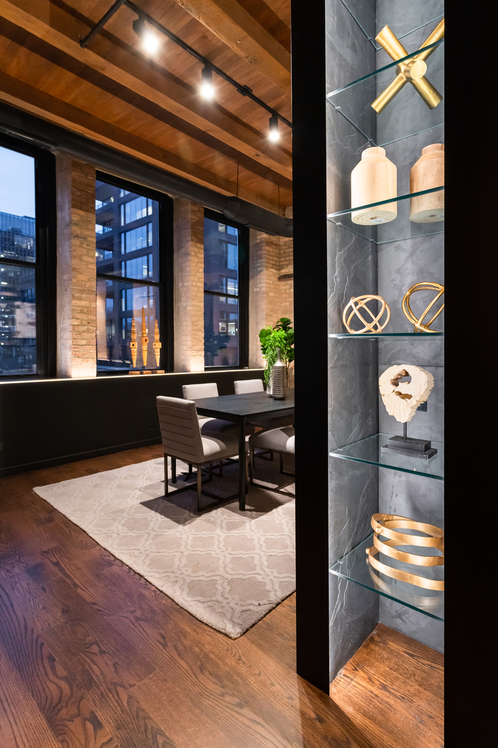 1101 West Lake Street, Unit 3D Chicago, IL 60607 - Photo 22 of 48 a workspace with furniture and window