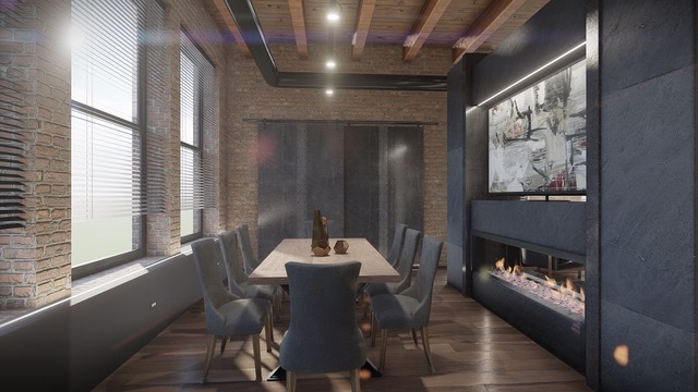 1101 West Lake Street, Unit 3D Chicago, IL 60607 - Photo 26 of 48 a dining room with furniture and a window