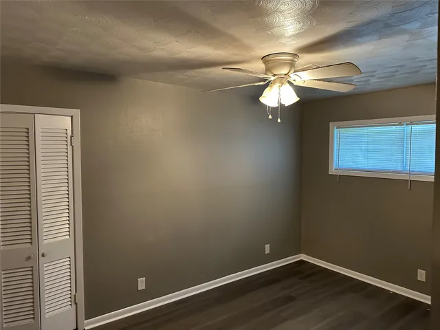 a window in an empty room