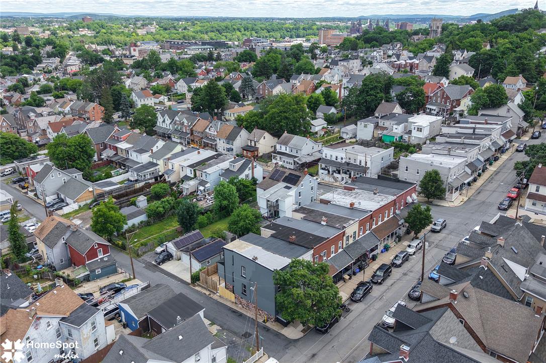 619 Sioux Street Bethlehem, PA 18015 - Photo 54 of 61 an aerial view of a city with lots of residential buildings