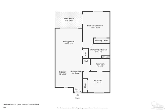 $439,900 | 1150 Fort Pickens Road, Unit A3, Pensacola Beach, FL 32561