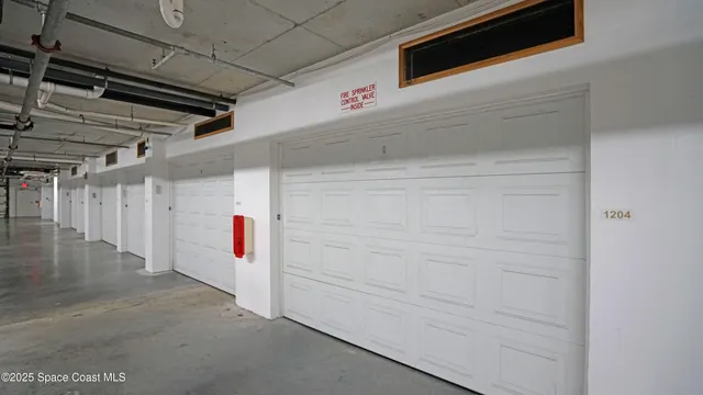 a view of storage and utility room