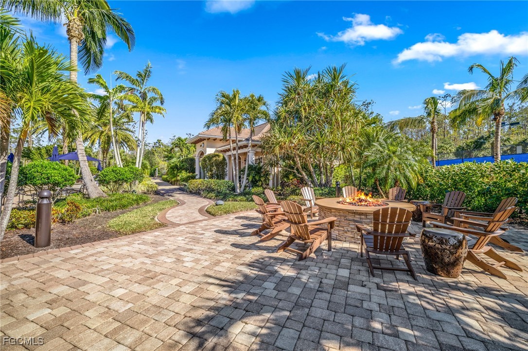 11268 Carlingford Road Fort Myers, FL 33913 - Photo 43 of 48 a view of backyard with sitting area