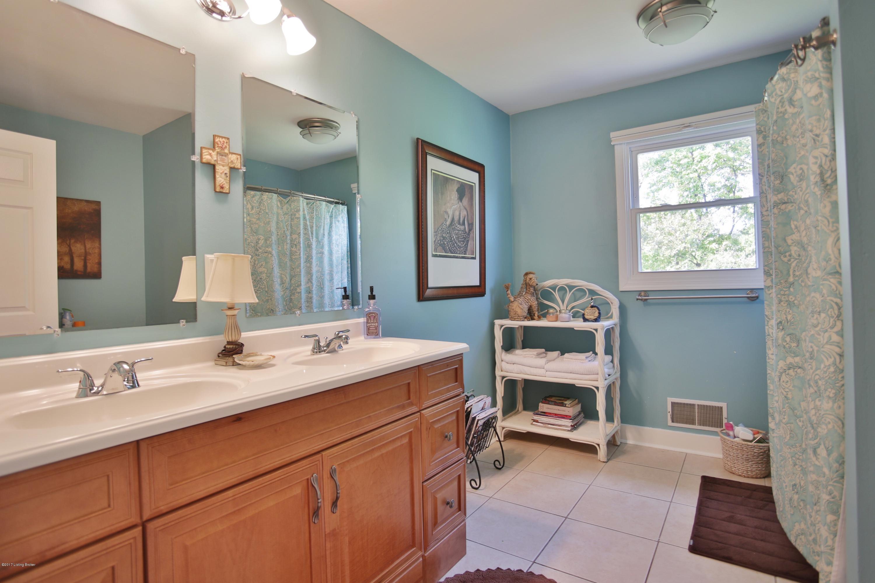 426 Wood Road Louisville, KY 40222 - Photo 35 of 38 Double bowl, maple vanity, tile floors