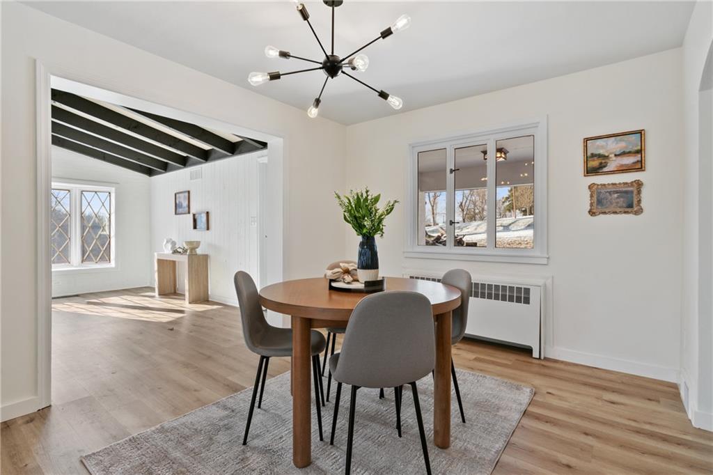 1200 Burchfield Road Allison Park, PA 15101 - Photo 3 of 19 a view of a dining room with furniture and wooden floor