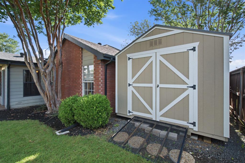 2074 Briarcliff Road Lewisville, TX 75067 - Photo 36 of 40 Newer shed stays!
