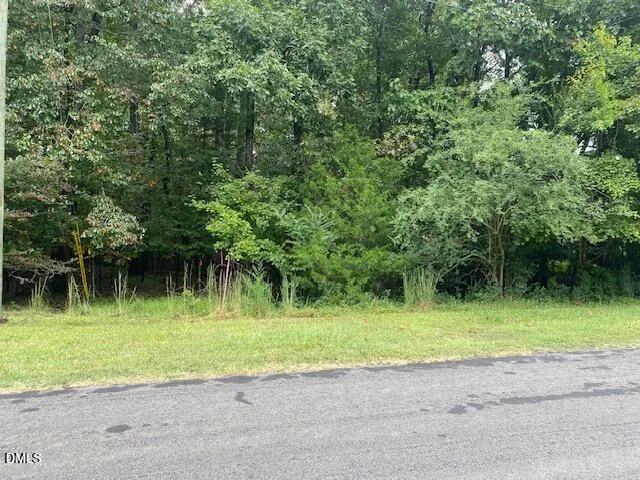 a view of a swimming pool with a yard
