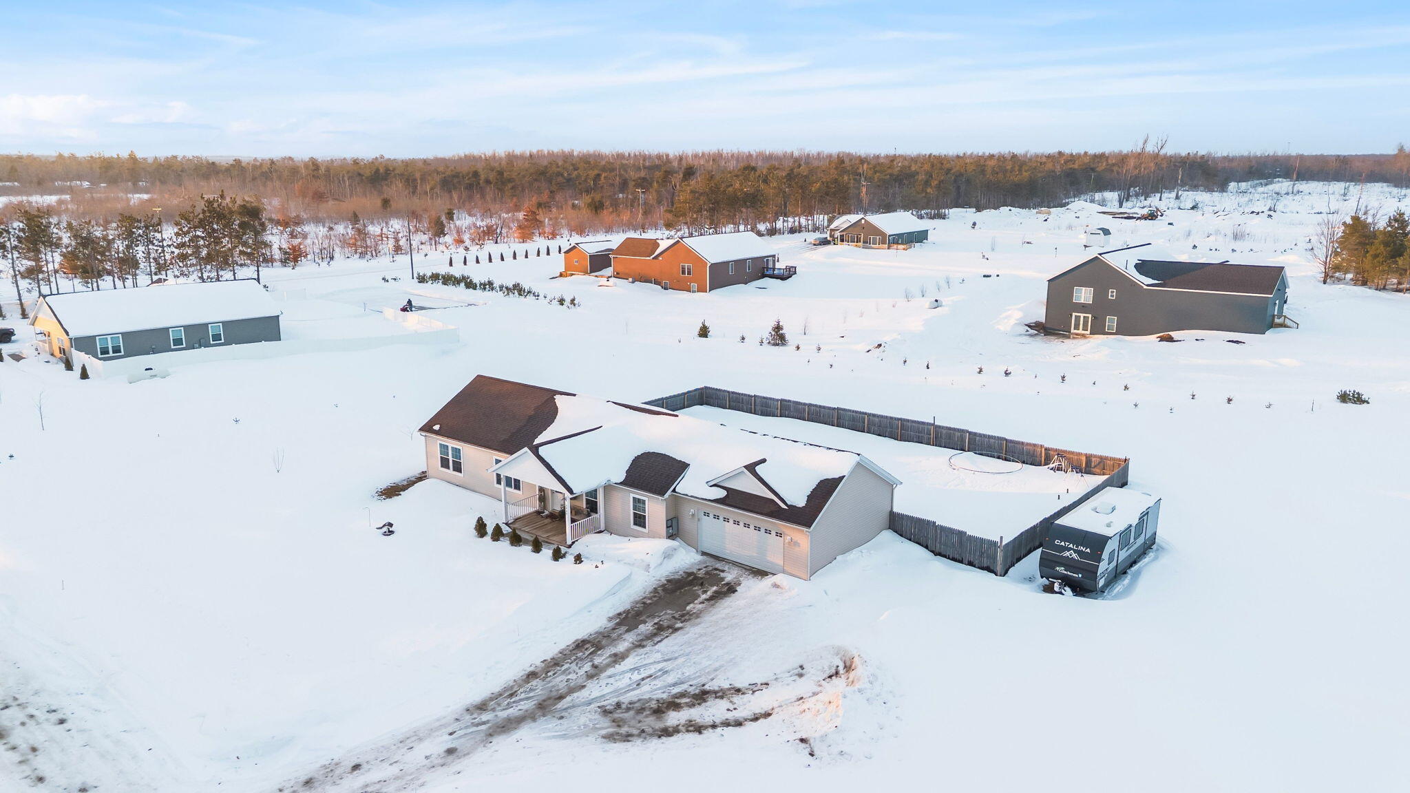 4440 Burdo Road Gaylord, MI 49735 - Photo 23 of 27 Exterior Aerial