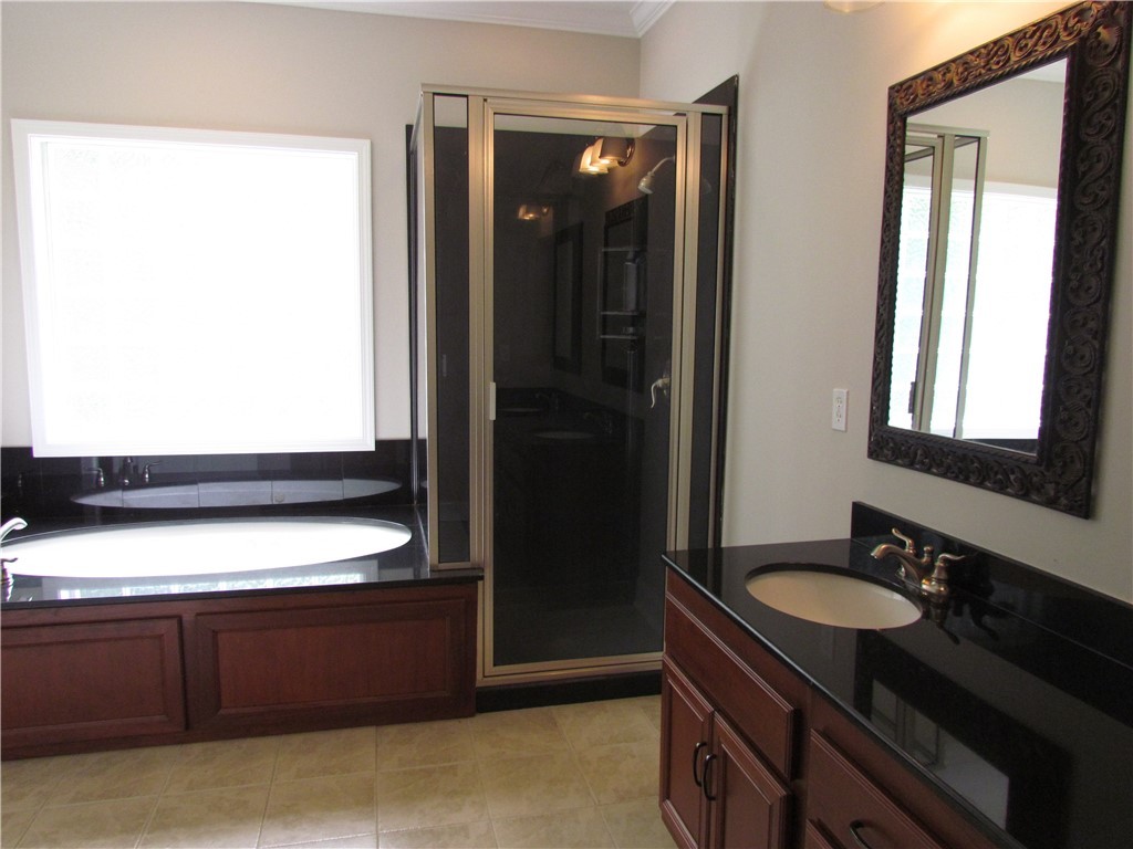 112 P-10-67 Anderson, SC 29621 - Photo 12 of 21 Master Bathroom With Walk in Shower and Tub