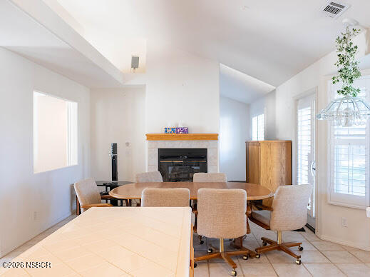 5011 Steeplegate Lane Santa Maria, CA 93455 - Photo 14 of 31 a living room with furniture a fireplace and a potted plant