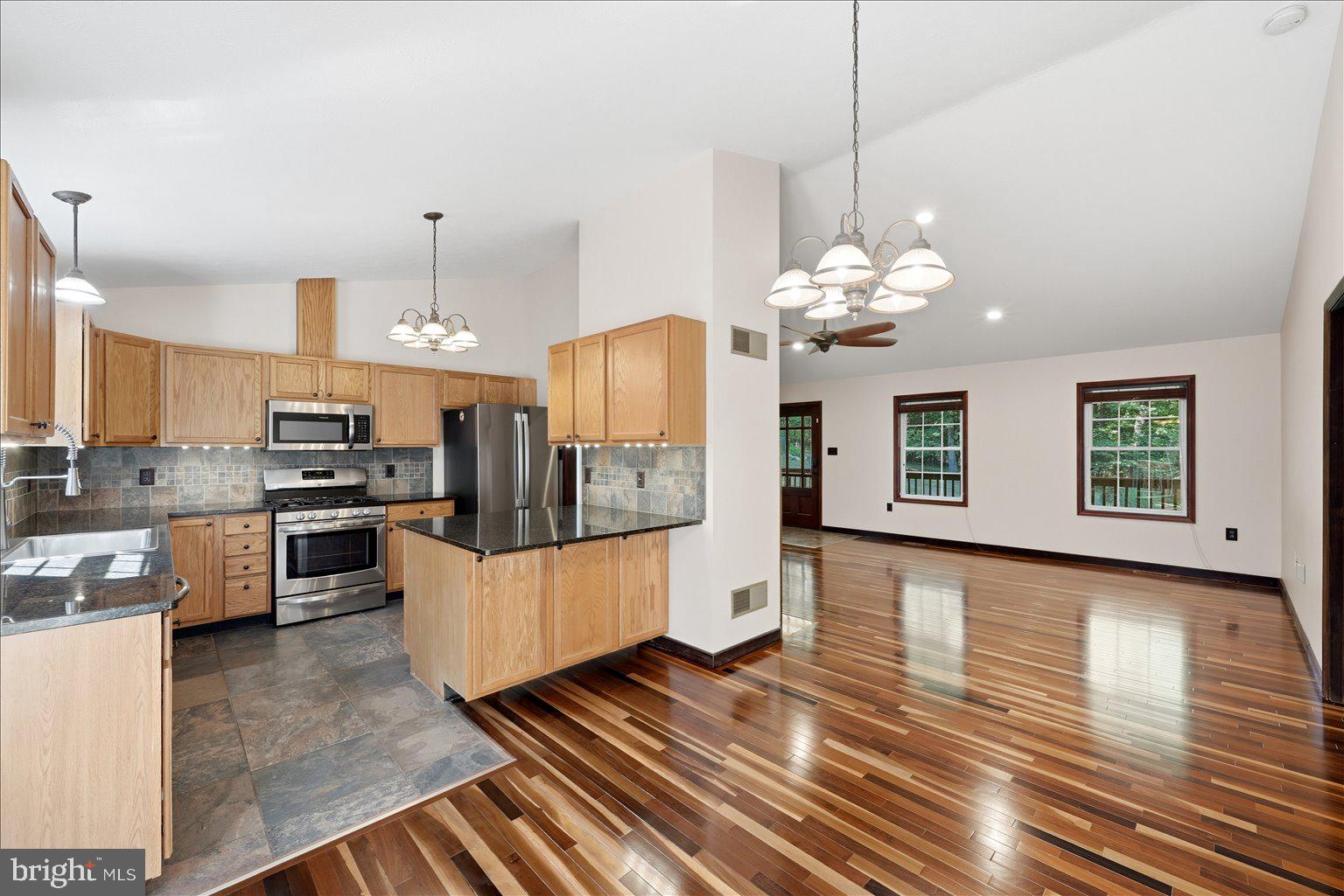 323 South Timber Ridge Road Cross Junction, VA 22625 - Photo 3 of 109 Modern kitchen with elegant finishes.