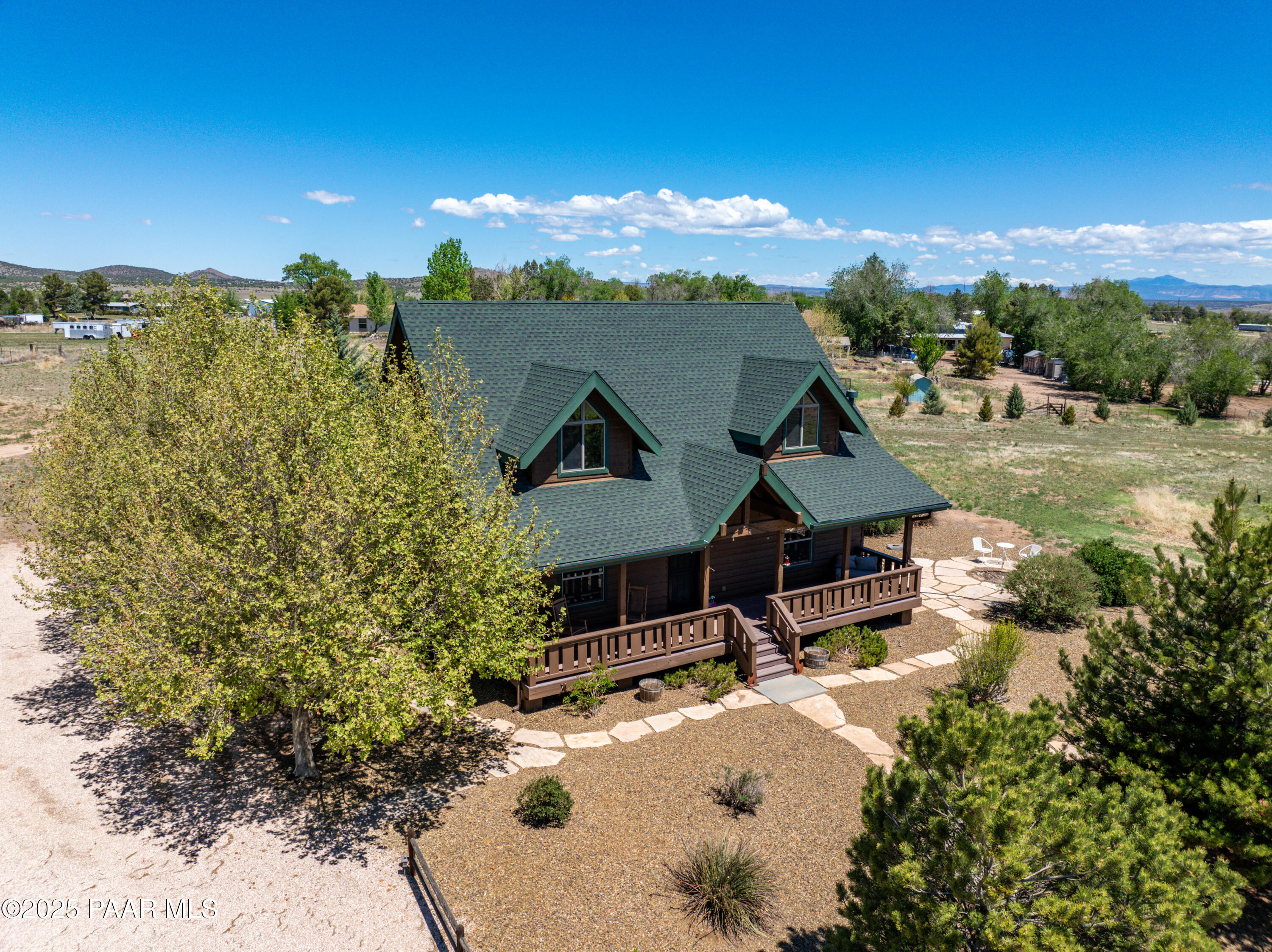 1740 West Bumblebee Road Chino Valley, AZ 86323 - Photo 28 of 44 a view of a terrace with a backyard space