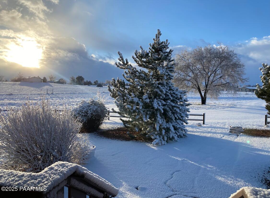 1740 West Bumblebee Road Chino Valley, AZ 86323 - Photo 42 of 44 a view of a yard in front of a house