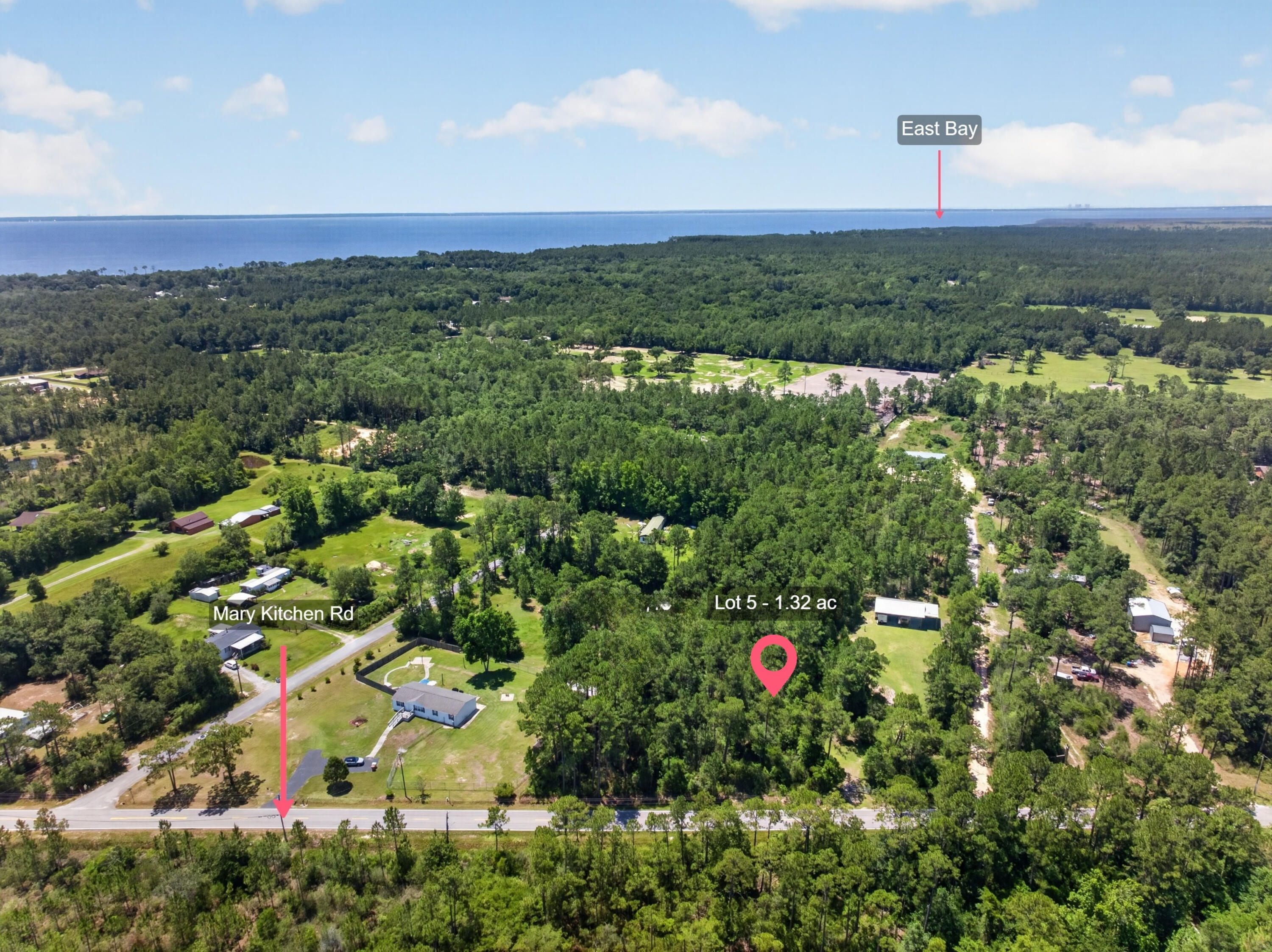 1.31-acres Mary Kitchens Road Milton, FL 32583 - Photo 6 of 8 Lot 5 MK 7