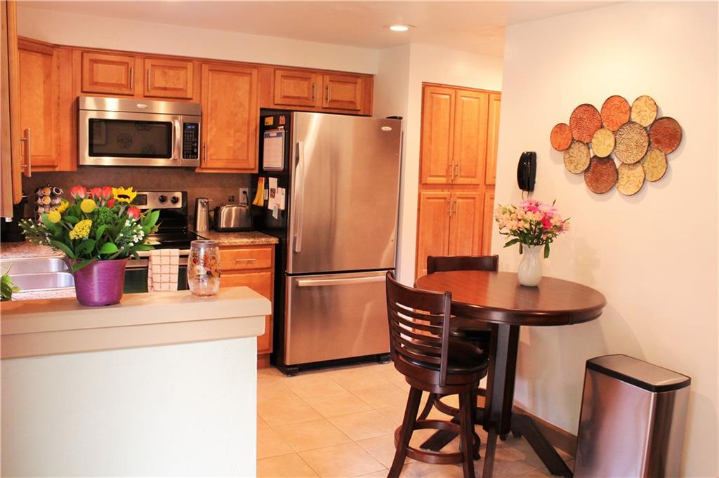Look at that Butlers Pantry! There is room galore for storage in this kitchen.  Your creative juices will always be ready to make recipe after recipe.  