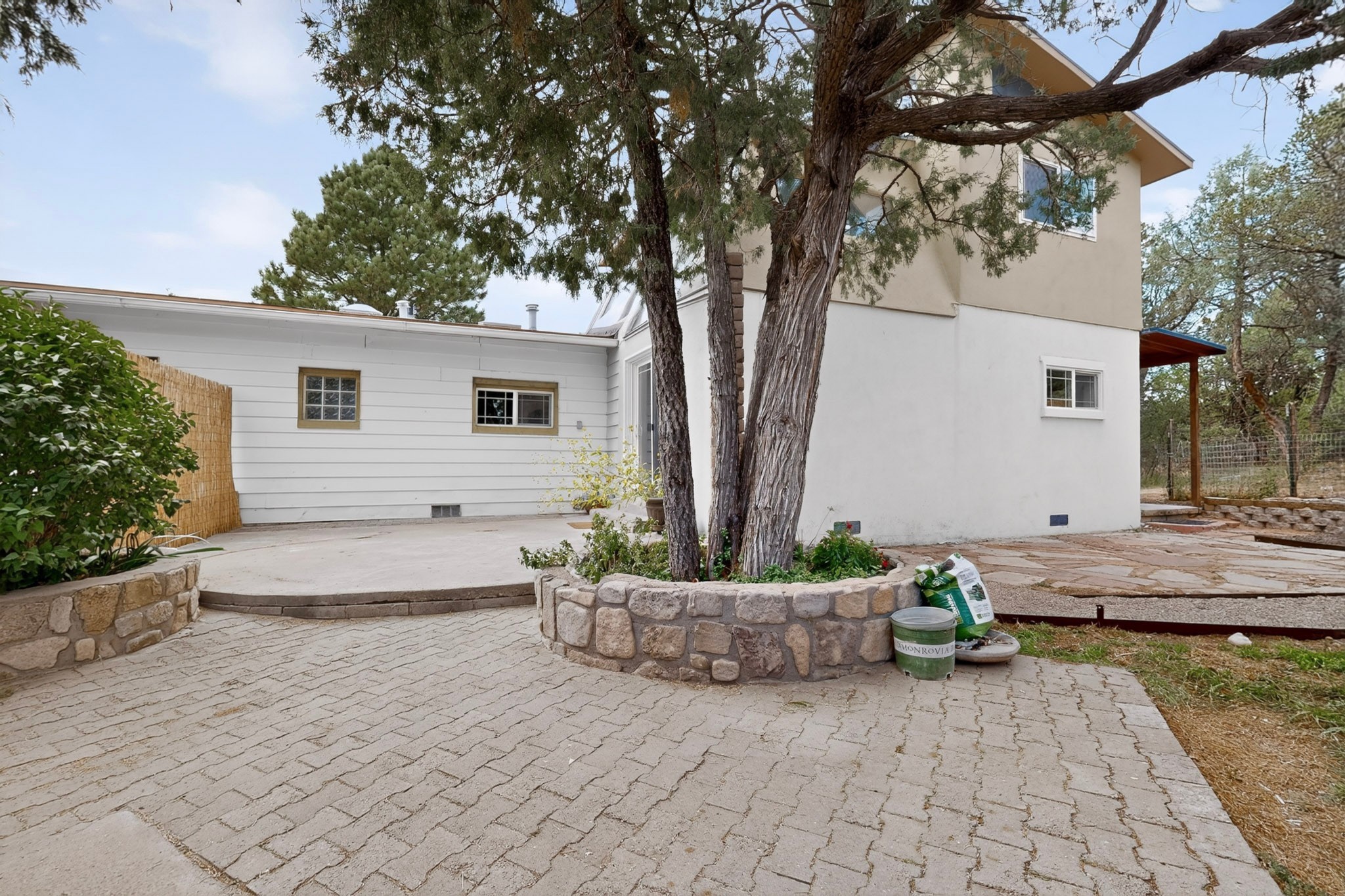 5 County Rd B51A Pecos, NM 87552 - Photo 37 of 64 Back of the house, route to the studio