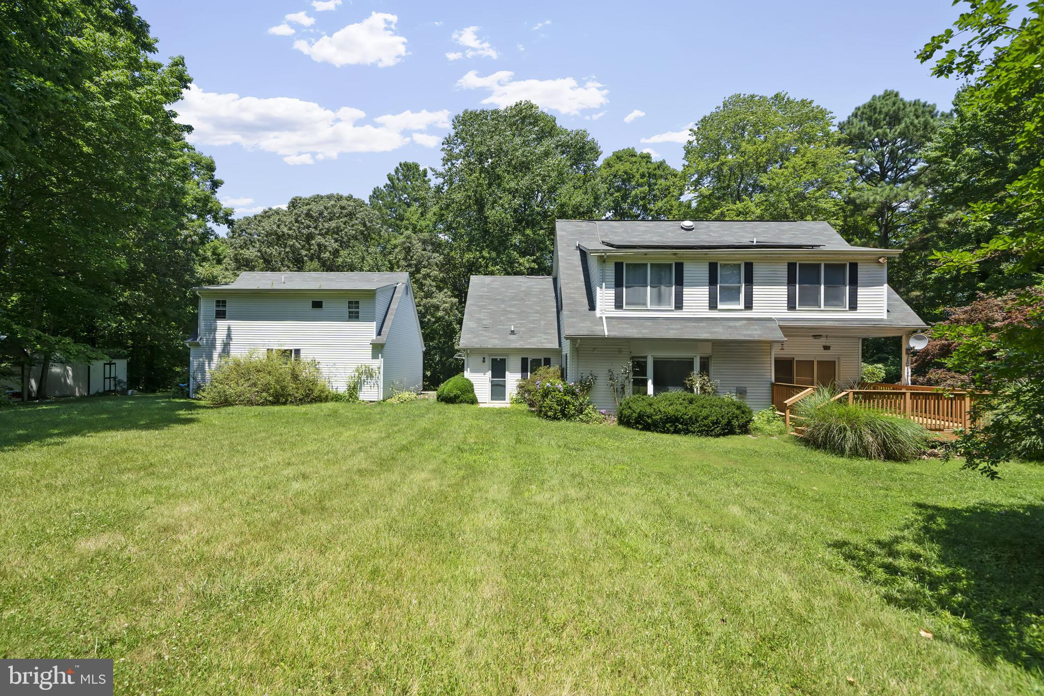 820 Parran Road St. Leonard, MD 20685 - Photo 2 of 25 Exterior- Backyard