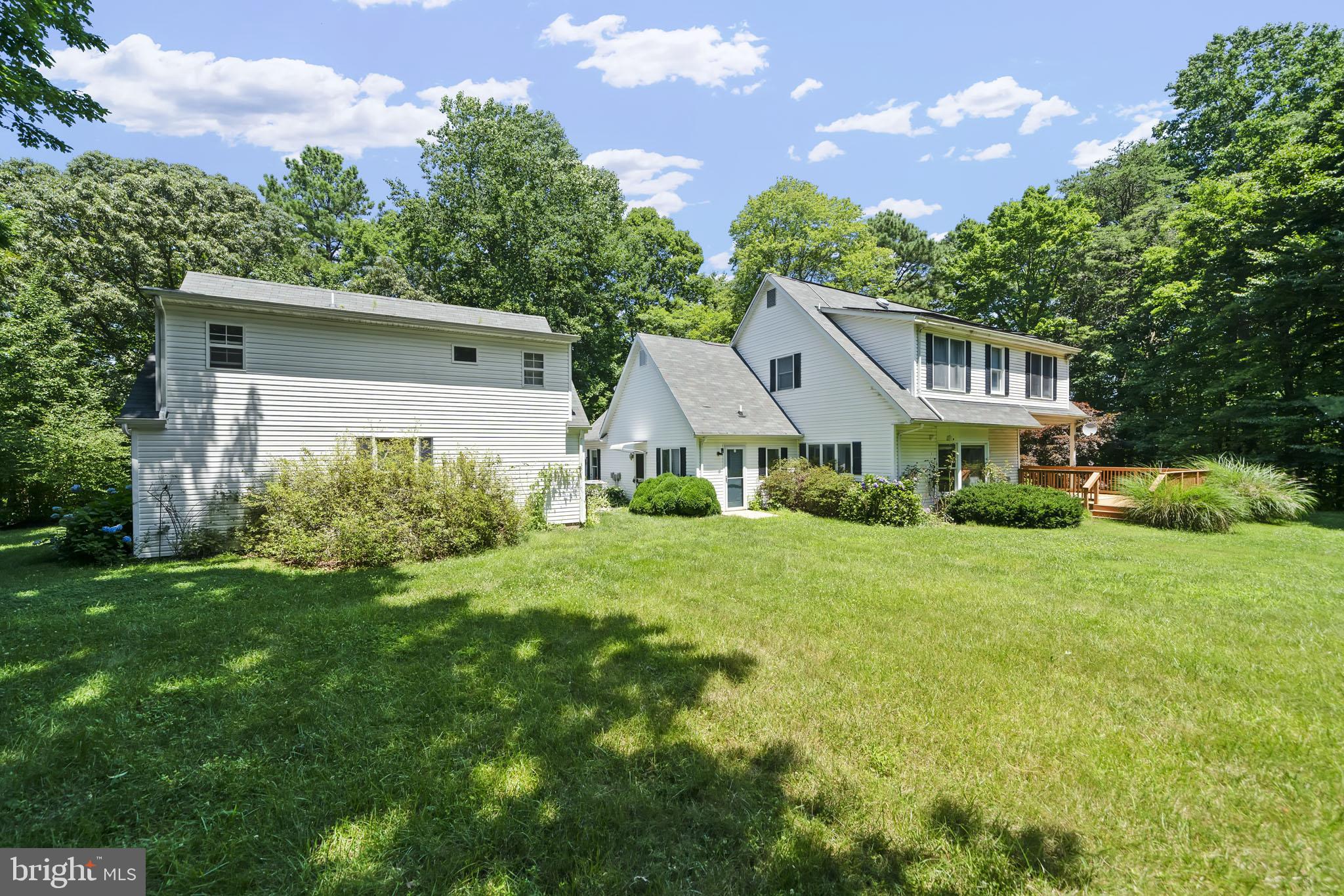 820 Parran Road St. Leonard, MD 20685 - Photo 3 of 25 Exterior- Backyard
