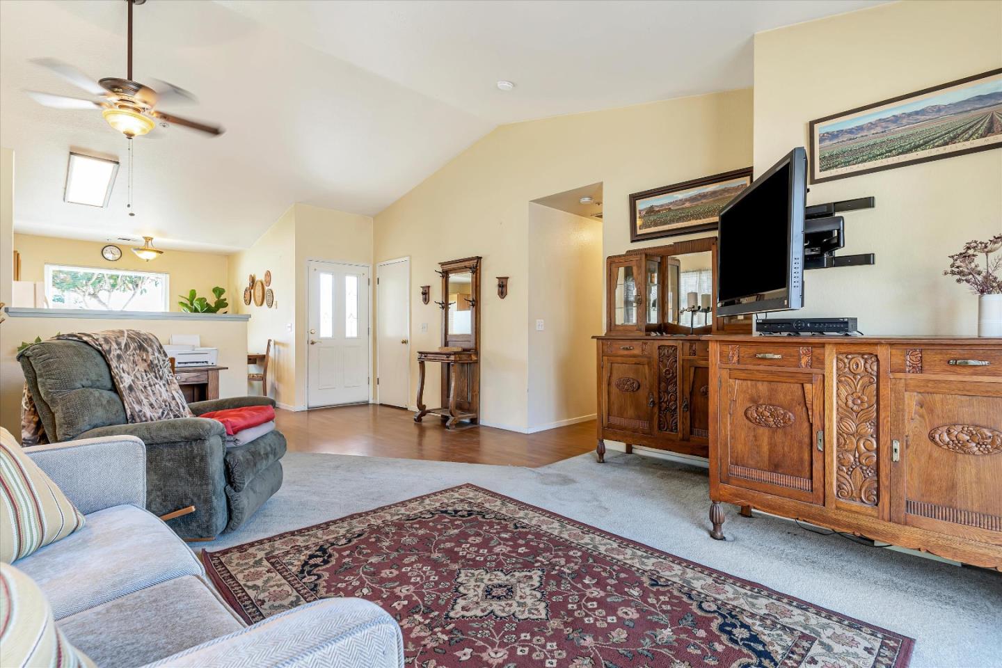 440 Meyer Circle Gonzales, CA 93926 - Photo 12 of 45 a living room with furniture and wooden floor