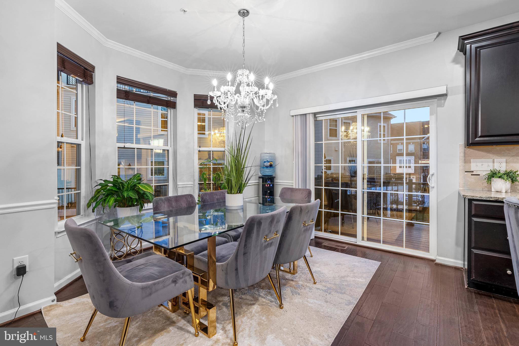 8022 Ravenclaw Road Elkridge, MD 21075 - Photo 5 of 24 Breakfast Nook with Bump Out | Window Treatments.