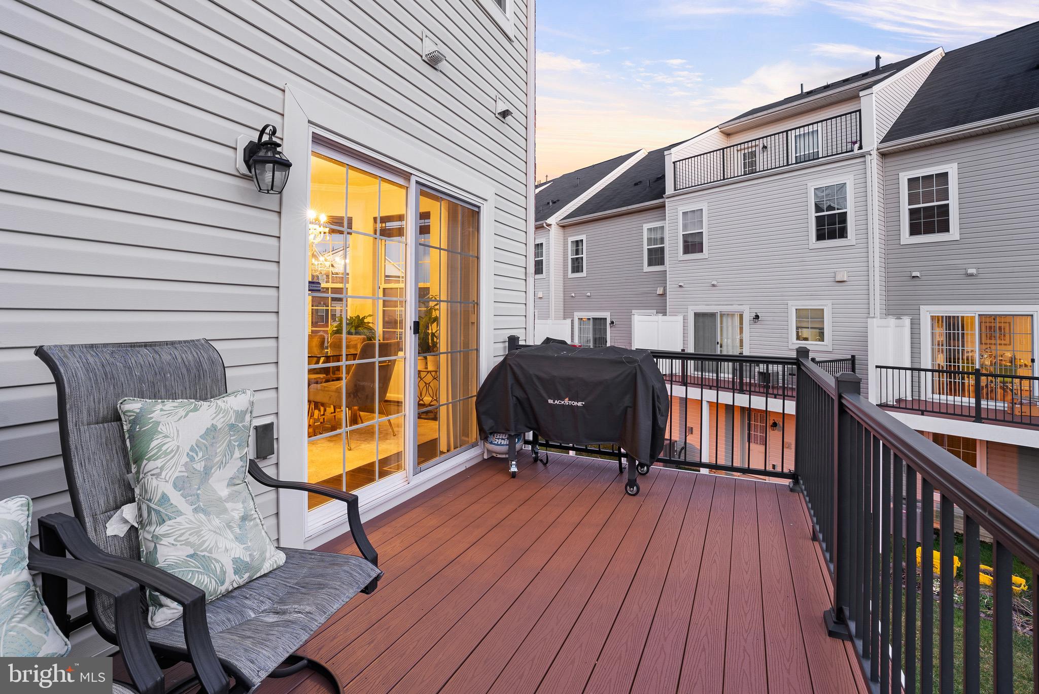 8022 Ravenclaw Road Elkridge, MD 21075 - Photo 6 of 24 Private Deck Access from Kitchen/Breakfast Nook.