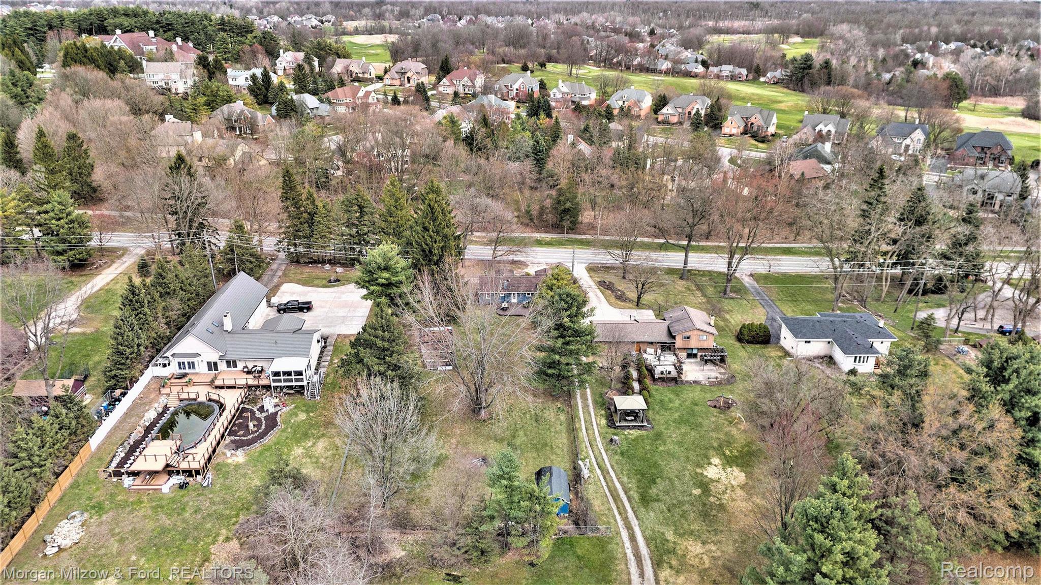 6901 Clintonville Road Clarkston, MI 48348 - Photo 27 of 31 Aerial view