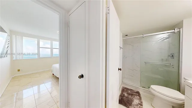 a view of an ocean from a balcony