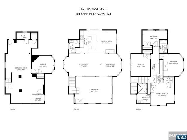 $1,348,800 | 475 Morse Avenue, Ridgefield, NJ 07657