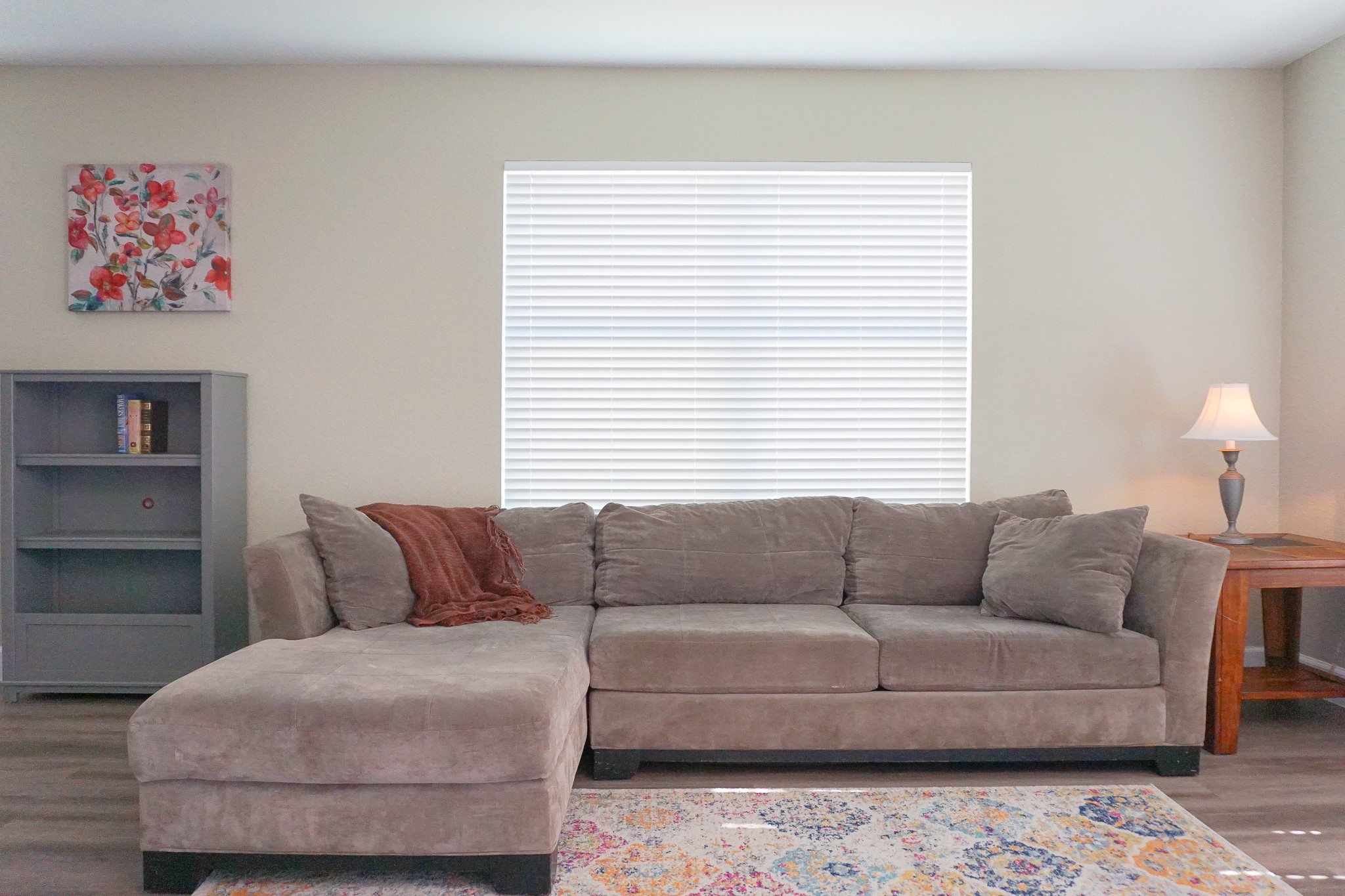 3703 Market Street, Unit 1 Houston, TX 77020 - Photo 3 of 23 Cozy living room with a plush sectional sofa.