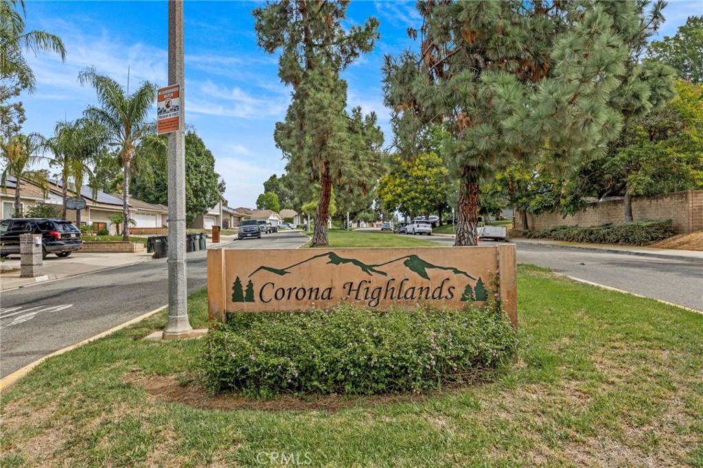 1763 Gleason Street Corona, CA 92882 - Photo 39 of 41 a sign on the side of a road