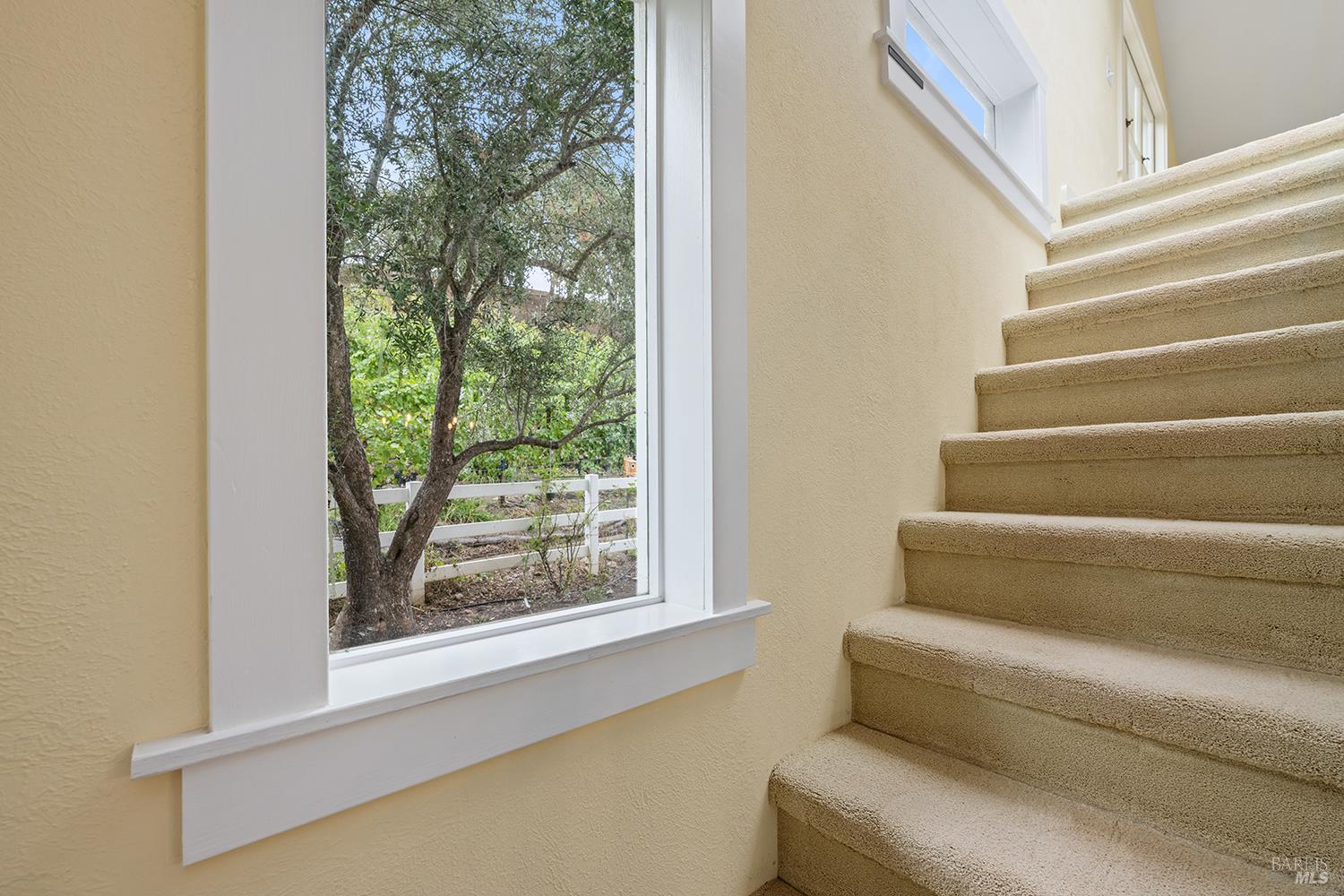 2550 Warm Springs Road Glen Ellen, CA 95442 - Photo 31 of 63 Stunning view from all windows. Stairs leading to primary bedroom.