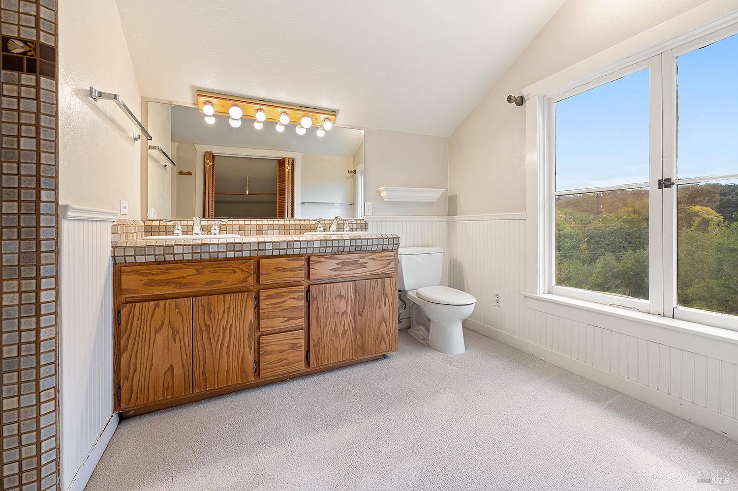 2550 Warm Springs Road Glen Ellen, CA 95442 - Photo 36 of 63 Primary bathroom with view.