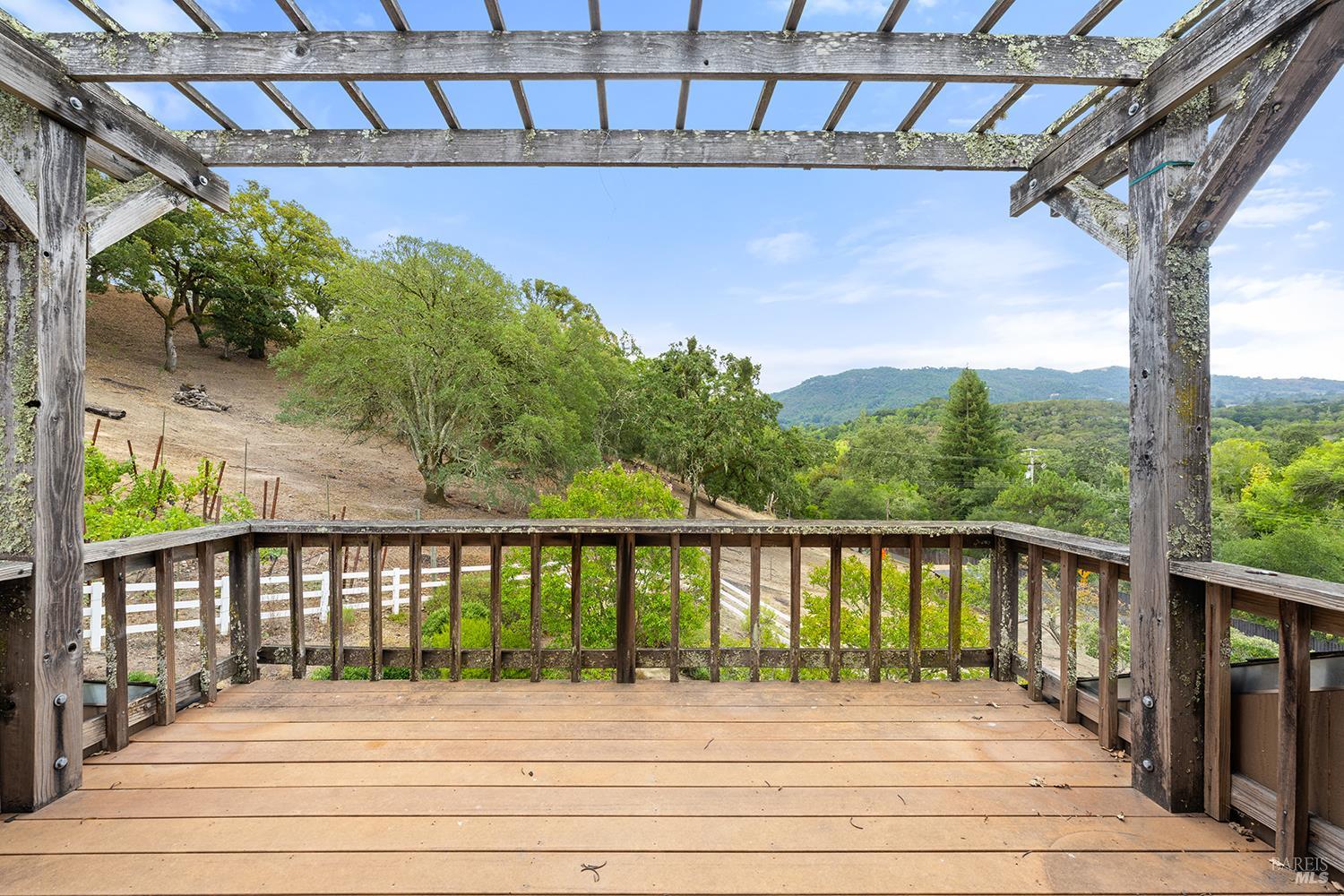 2550 Warm Springs Road Glen Ellen, CA 95442 - Photo 37 of 63 View from the primary bedroom deck.