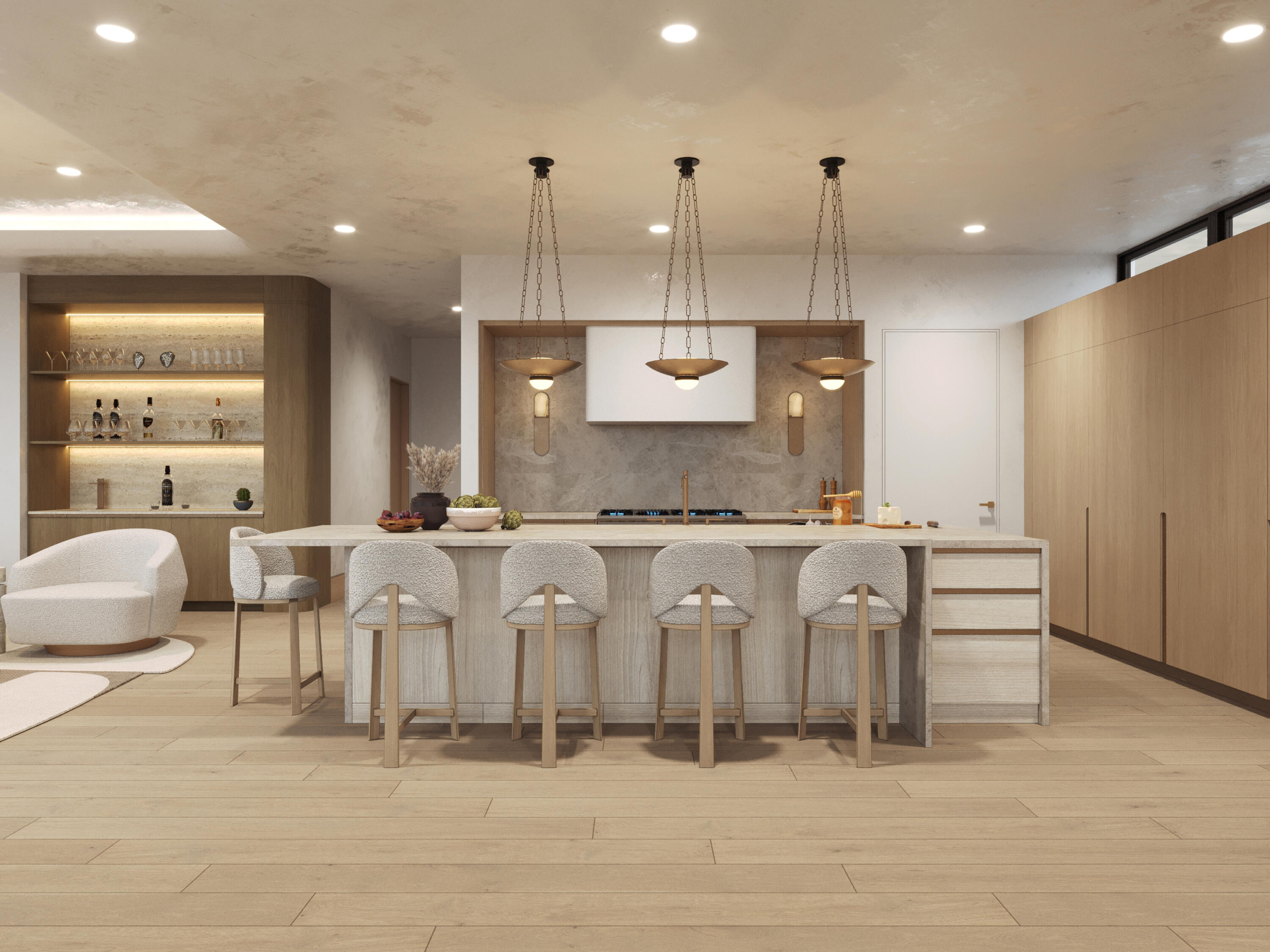 20 Ocean Drive Jupiter, FL 33469 - Photo 11 of 15 a large kitchen with lots of counter space and windows
